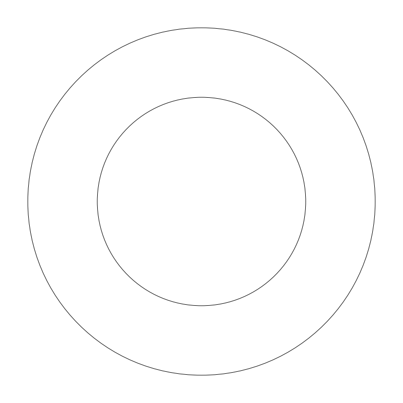 Bollard plan view CAD block