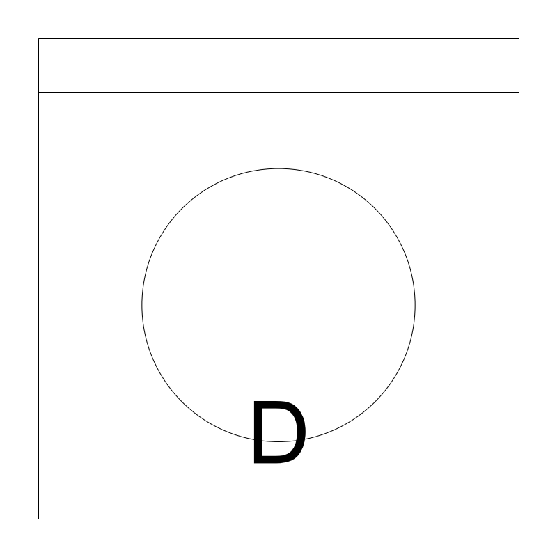 27-inch Clothes Dryer plan view CAD block