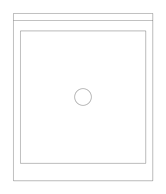 1-Compartment NSF Sink plan view CAD block